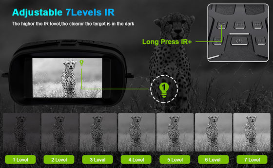 1080p FHD Infrared Digital Night Vision Goggle Scope Camera For Hunting Camping